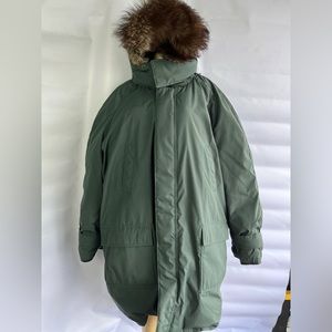 Golden goose down parka